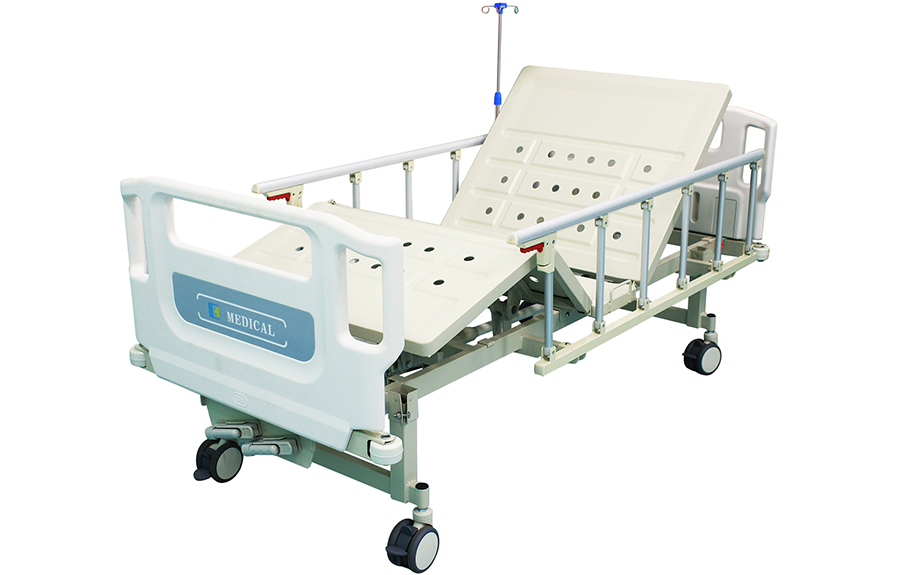 雙搖手動(dòng)護(hù)理床