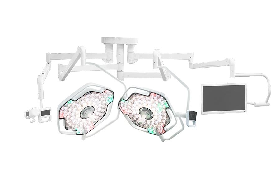 高端鏤空式無影燈(外置攝像系統(tǒng))