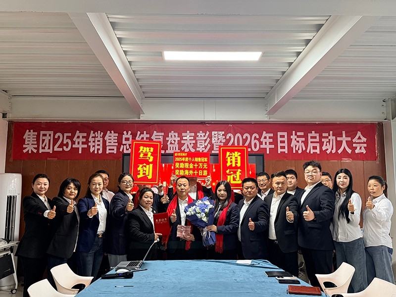 實(shí)干篤行啟新程 —辰宏醫(yī)療集團(tuán)銷(xiāo)售總結(jié)復(fù)盤(pán)表彰暨 2026 年目標(biāo)啟動(dòng)大會(huì)圓滿(mǎn)落幕